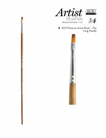 KCK PREMIUM FLAT LONG HANDLE BRUSH - BR 121F #4